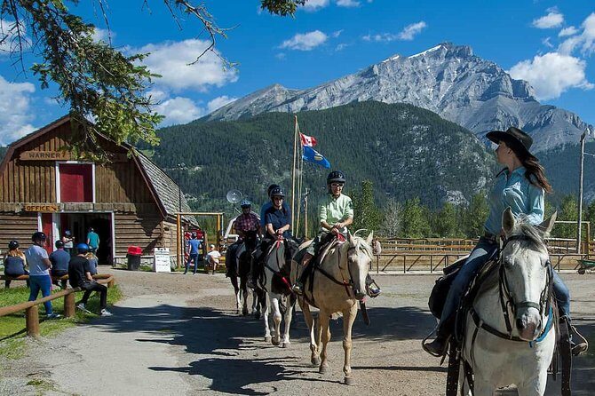 1 Hour Bow River Ride - Stop 1: Bow River Trail—Getting Your Sea Legs on a Horse