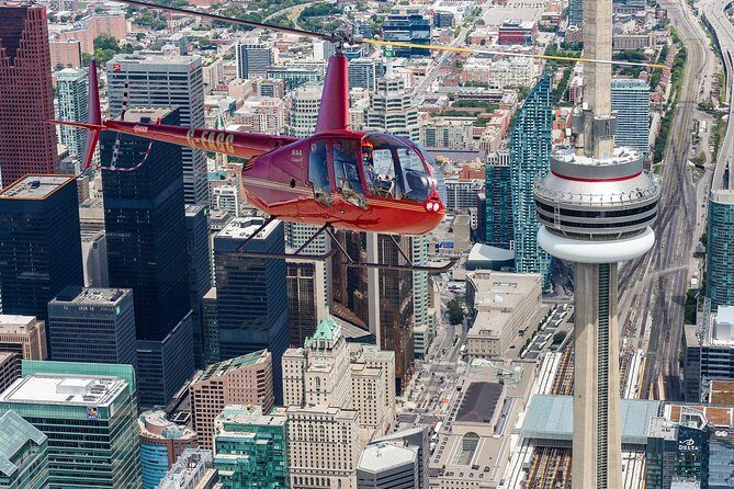 20 km Helicopter Tour over Toronto - CN Tower Showcase from the Sky: The Downtown Angle You Can’t Copy