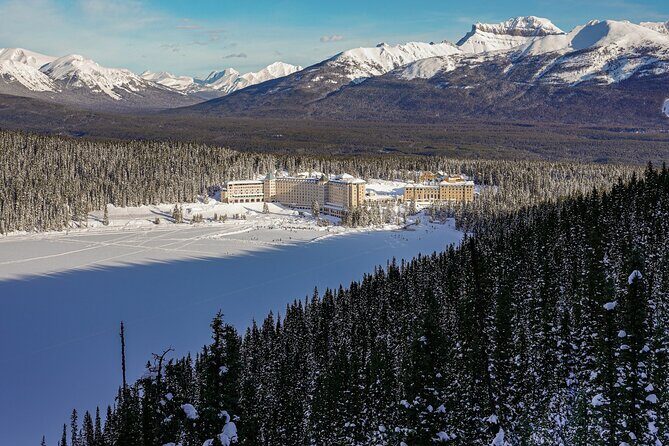 2025 Winner-Lake Louise Moraine Lake Johnston Canyon Banff Town - Banff Avenue and Bow Falls: the part of the day that feels like a real town