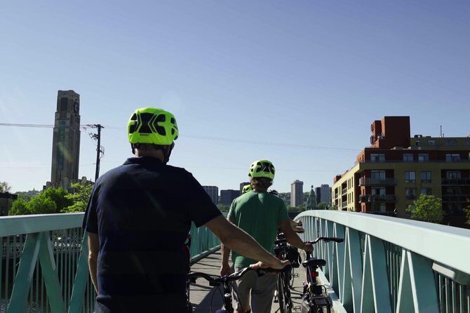 3 Hour Montreal City Bike Tour with Wine or Beer (AM & PM) - Parks that break up the city (and make the hills easier)