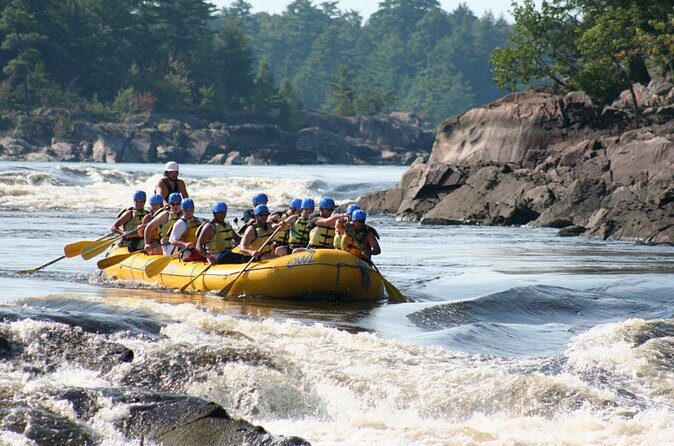 Adventure Rafting on the Ottawa River - Getting to the Put-In and Boarding the Rafts