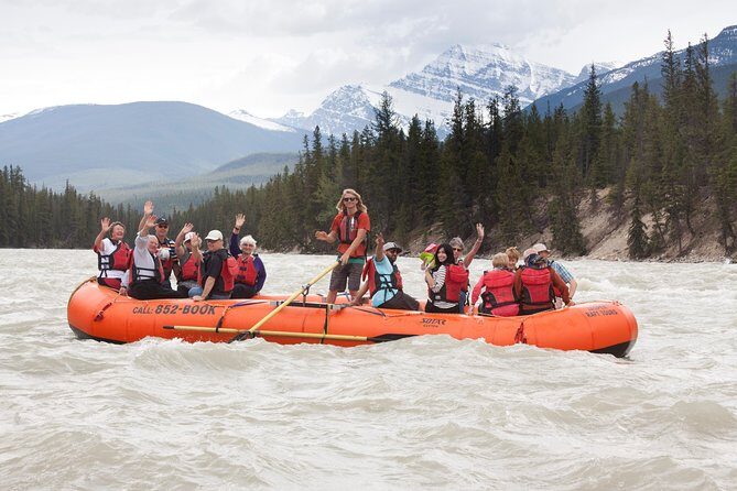 Athabasca River Easy Scenic Raft Trip - Staying dry enough: photo opportunities and when to plan for splashes