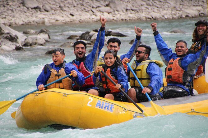 Athabasca River Mile 5 - Stop 1: Jasper Rafting Adventures setup (where confidence starts)
