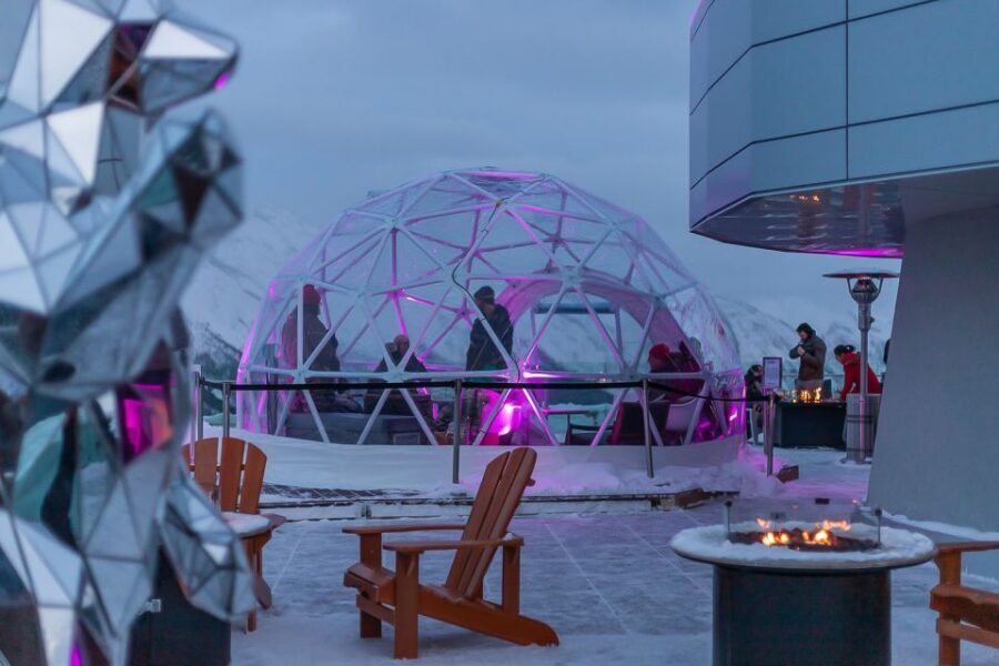 Banff: Banff Gondola Admission Ticket - Food up top: coffee, Northern Lights buffet, and Sky Bistro reservations