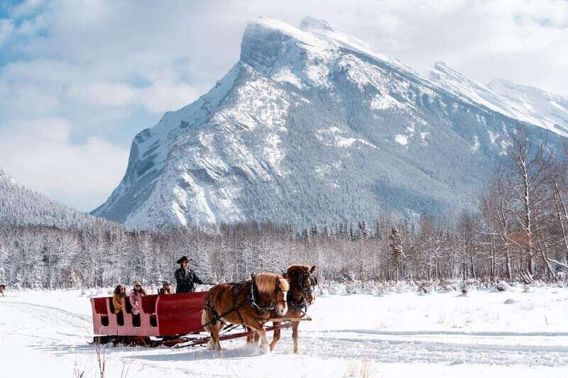Banff: Family Friendly Horse-Drawn Sleigh Ride - Cozy-Up Time: Hot Drinks and the Fireside Finish at the Stables