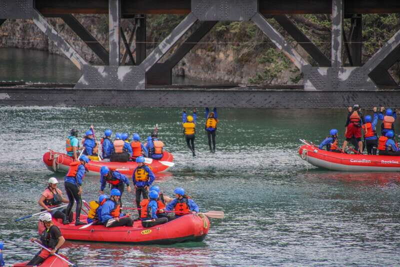 Banff: Kananaskis River Whitewater Rafting Tour - Sitting position tips (small choice, noticeable payoff)