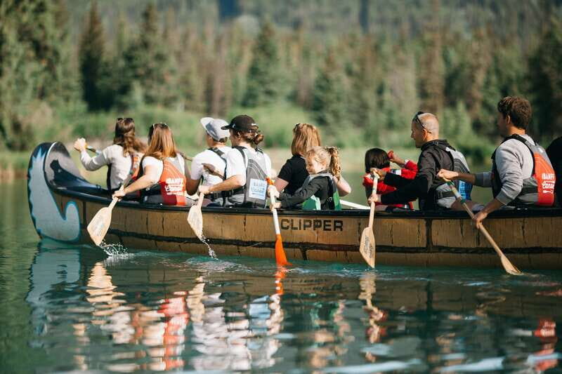 Banff National Park: Big Canoe River Explorer Tour - Banff Canoe Club meeting point: right where the action starts