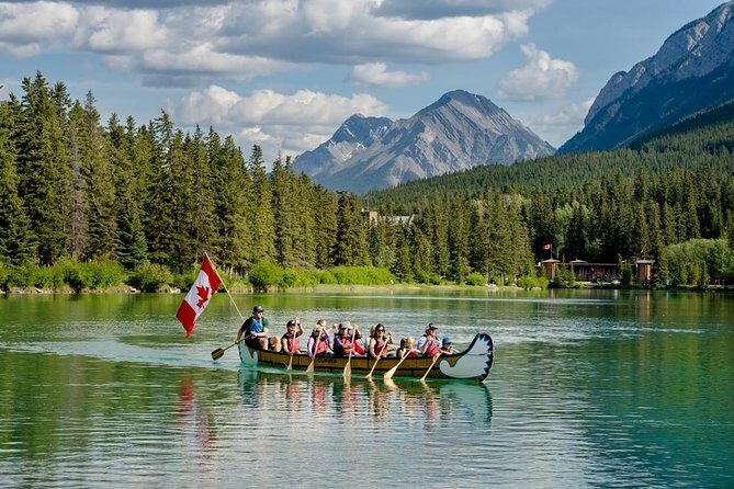 Banff National Park Big Canoe Tour - The Bow River paddle: how the “up and down” feeling works