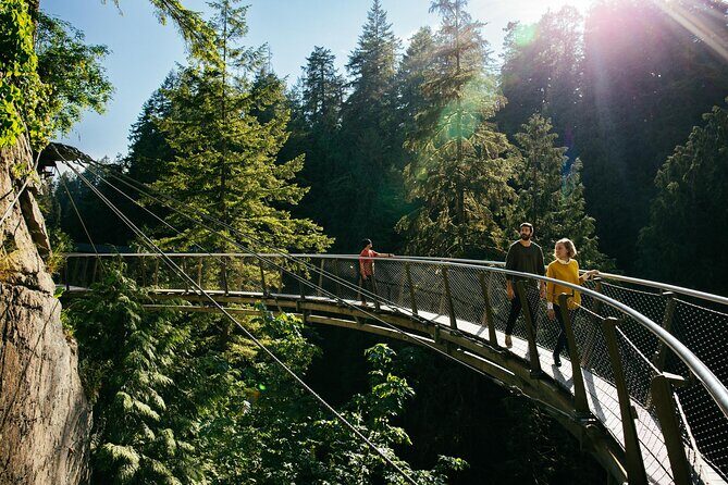 Capilano Suspension Bridge Park Ticket - Cliffwalk: granite cliff views with a serious wow factor