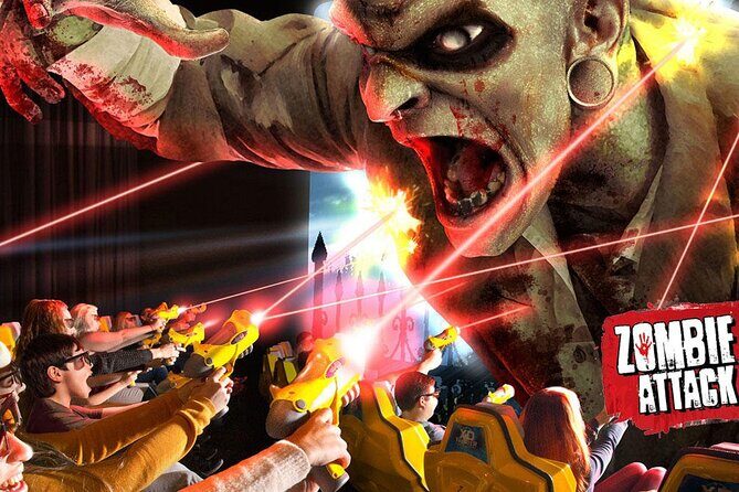 Clifton Hill Fun Pass: Top 6 Attractions - Zombie Attack: 6D shooter energy (and the scare factor)
