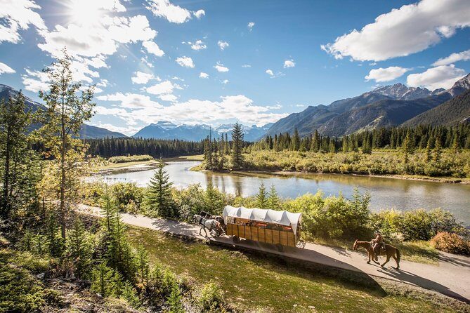 Covered Wagon Ride in Banff with Western Cookout - Getting there: Banff Trail Riders meeting point and timing