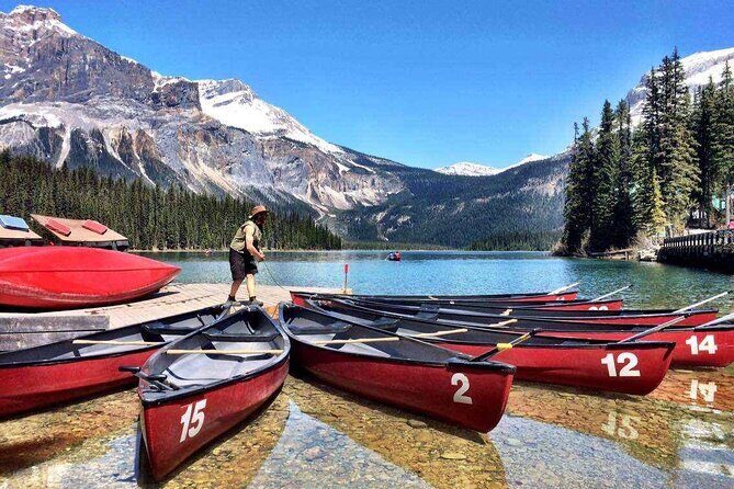 Day Trip: Lake Louise, Moraine Lake, Emerald Lake, Banff - Marble Canyon: the short hike with seven-bridge views
