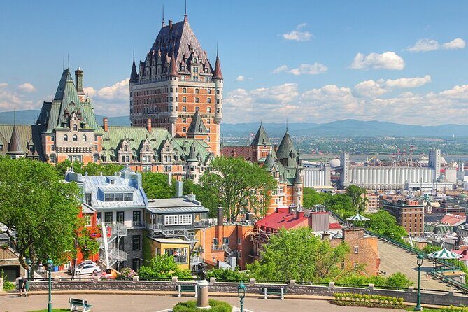 From Montreal: Quebec City & Montmorency Falls Full Day Trip - Quebec City time: Fairmont Le Château Frontenac and the landmarks you came for