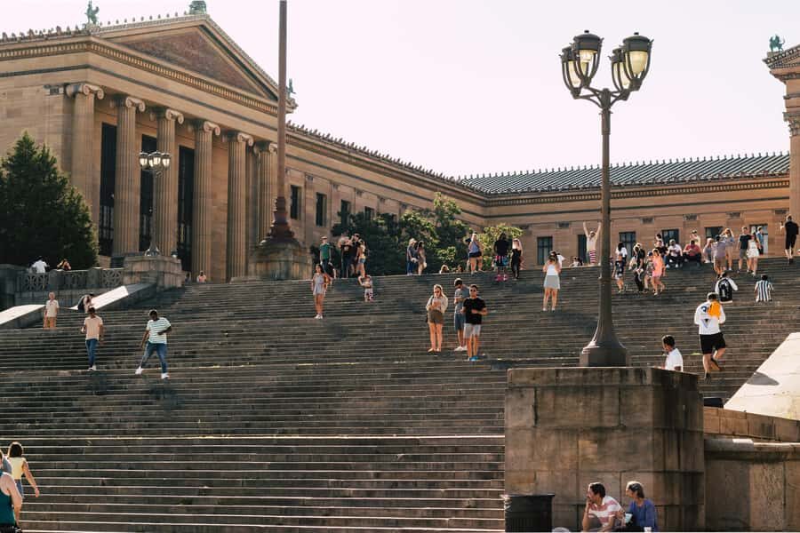 From New York City: Washington and Philadelphia 1-Day Tour - The Rocky Steps Stop: Pop Culture With Real City Legs
