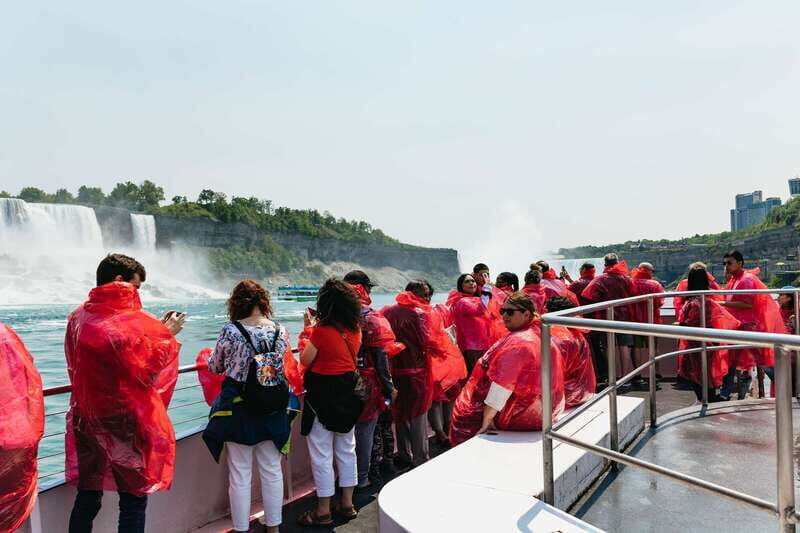From Toronto: Niagara Falls + Winery, Cruise, & Lunch Option - From Downtown Toronto to Niagara: Pickup, Coach Comfort, and Timing