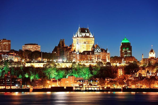 Group Excursion of Quebec City and Montmorency Falls - Stop at Fontaine de la Place d’Armes: landmarks you’ll recognize later