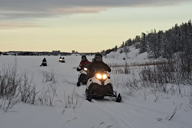Guided Snowmobile Adventure - Price and value: what $120.16 buys you in Yellowknife winter