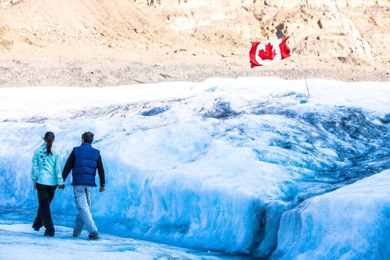 Jasper: Columbia Icefield Skywalk and Ice Explorer Ticket - Walking the Athabasca Glacier: Touch, Time, and Traction