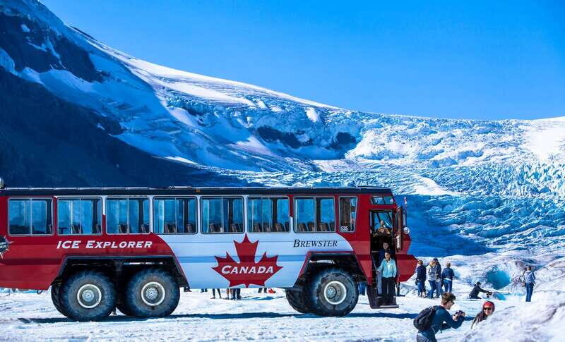 Jasper: Columbia Icefield Skywalk and Ice Explorer Ticket - Ice Explorer Ride: The Vehicle Built for Glacier Reality