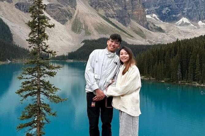 Lake Louise Moraine Lake Johnston Canyon 1.5h Half Day Tour - Moraine Lake in summer: Ten Peaks and that turquoise look