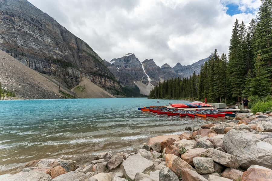 Lakes Moraine, Louise, Emerald, Johnston Canyon & Yoho Tour - Yoho National Park: Emerald Lake’s Color and Natural Bridge’s Power