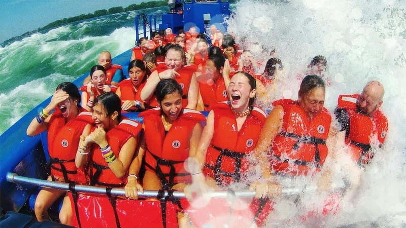 Montreal: Jet Boating on the Lachine Rapids - The St. Lawrence route: Old Montreal to bridge views and downtown