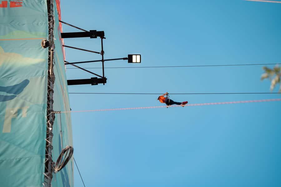 Montreal Old Port: Urban Zipline Ticket - Gear-up and safety training: why it feels controlled