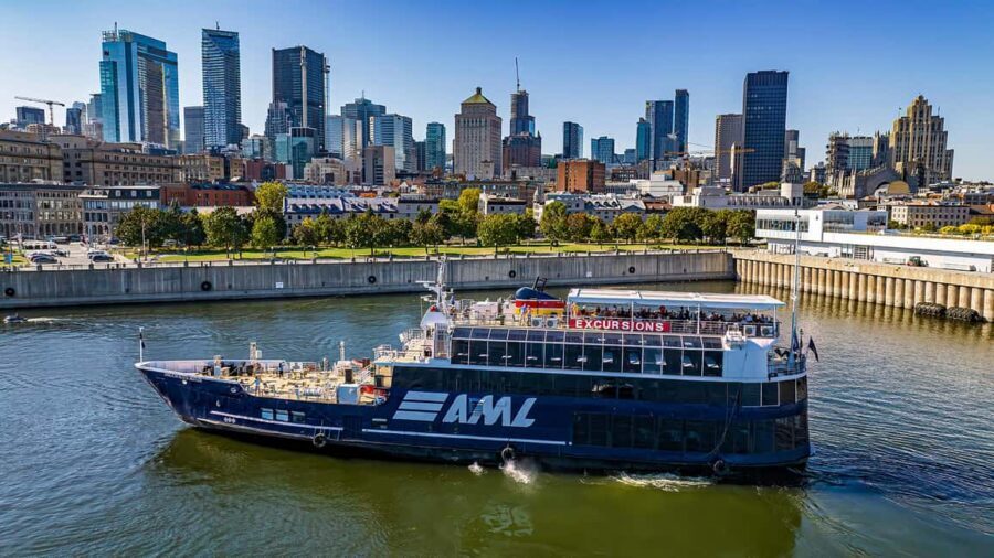Montréal: Weekend River Brunch Cruise - The sightseeing cruise: what you’ll see from the Old Port onward