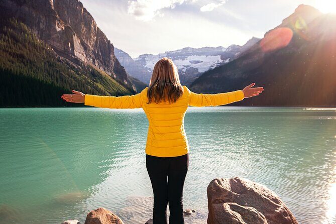 Moraine Lake, Lake Louise & Banff Secrets | Award-Winning Tour - Starting at Banff Train Station: the easiest logistics move