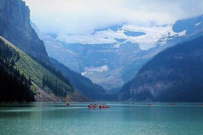 Moraine Lake, Lake Louise Johnston Canyon Banff National Park - Johnston Canyon: Waterfalls, Suspension Bridges, and the Ice Walk