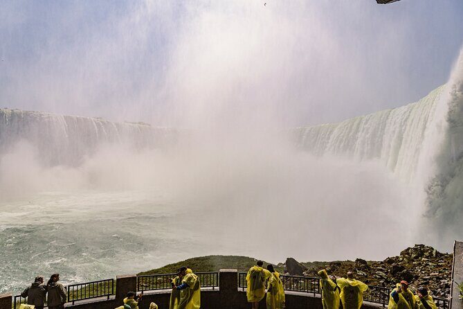 Niagara Falls Boat Ride VIP Boarding & Journey Behind the Falls - Niagara City Cruises VIP boarding: getting the best water-level views