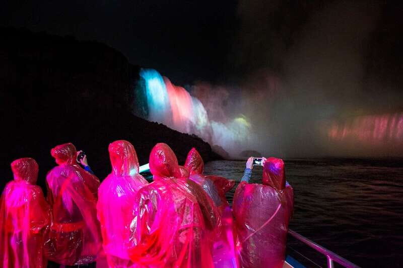 Niagara Falls, Canada: Evening Fireworks Cruise - Illuminated Falls First, Fireworks Second: How the Show Sequence Works