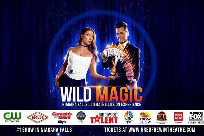 Niagara Falls, Canada: Wild Magic Show Ticket - A 90-Minute Magic Reset in Central Niagara Falls