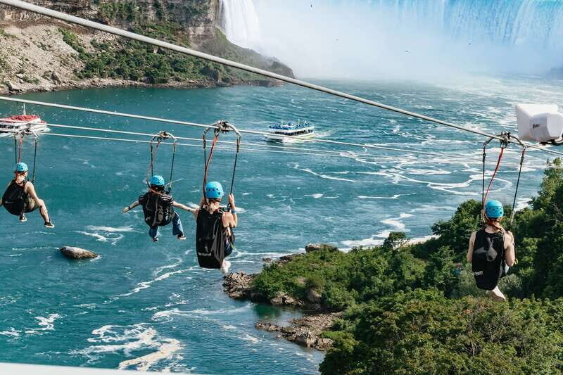 Niagara Falls, Canada: Zipline to The Falls - What the 67 Meters Above the Gorge Really Means for Your Senses