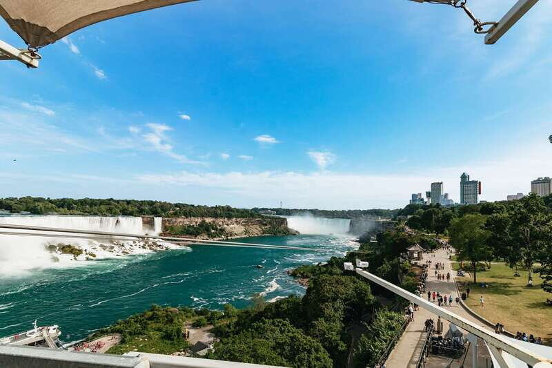 Niagara Falls, Canada: Zipline to The Falls - Getting Back Up: The Included Shuttle and What It Saves You