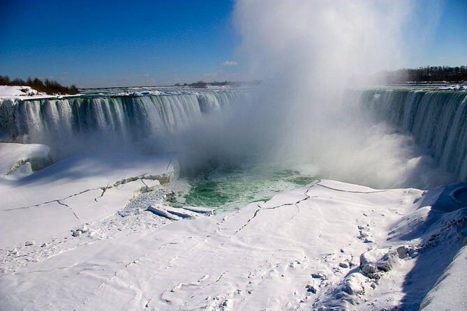 Niagara Falls Day and Evening Tour With Boat Cruise & Dinner (optional) - Table Rock Welcome Centre: best Canada-side base and the option to go behind