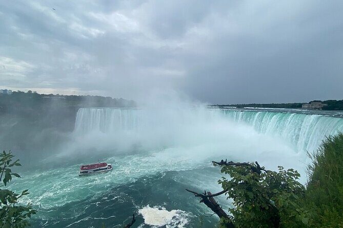 Niagara Falls Day Tour Includes Boat Cruise, Winery Stop & Lunch - Lunch at Table Rock or Queen Victoria Place: Falls Views Included
