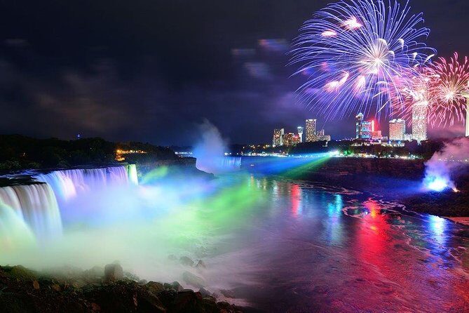 Niagara Falls Evening Tour with Boat, Journey, Dinner & Fireworks - Price and timing: what you’re really paying for