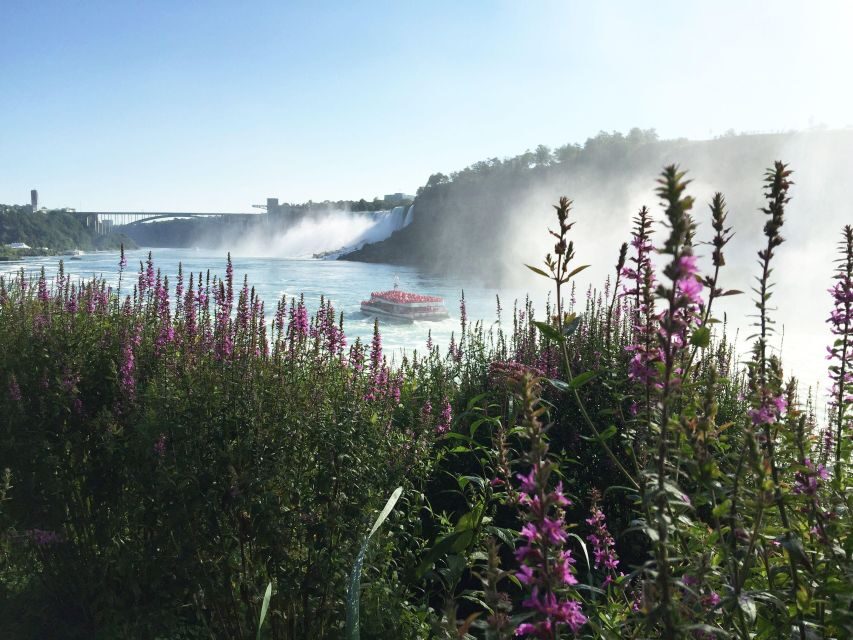 Niagara Falls from Toronto: Skip-the-Line Boat, Tower & JBF - The Power Trio: Skylon Tower, Journey Behind the Falls, and the City Cruise