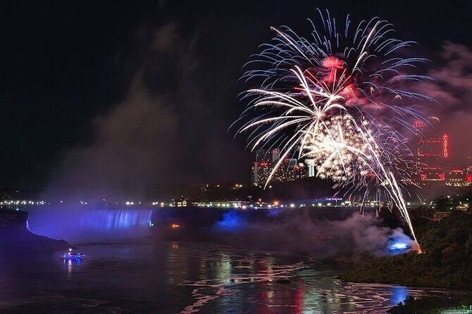 Niagara Falls Premium Night Tour: Fireworks Boat Cruise & Dinner - Illumination Tower: The Part You Can Actually Control