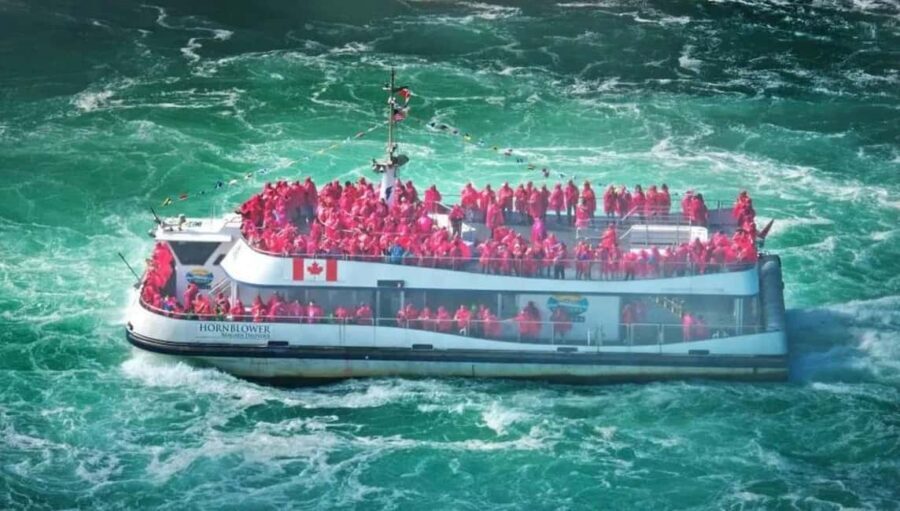 Niagara Falls: Premium Tour, Boat & Journey Behind the Falls - Journey Behind the Falls: the tunnel view from 125 feet down
