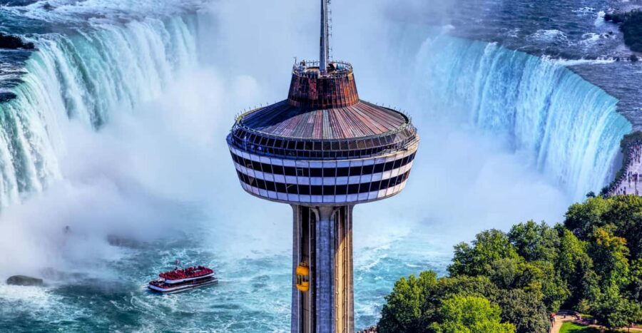 Niagara Falls: Premium Tour, Boat & Journey Behind the Falls - Skylon Tower for that fast, overhead Niagara “wow”