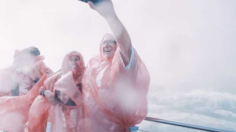 Niagara Falls: Premium Tour, Boat & Journey Behind the Falls - Hornblower Niagara Cruises: Voyage to the Falls in about 20 minutes