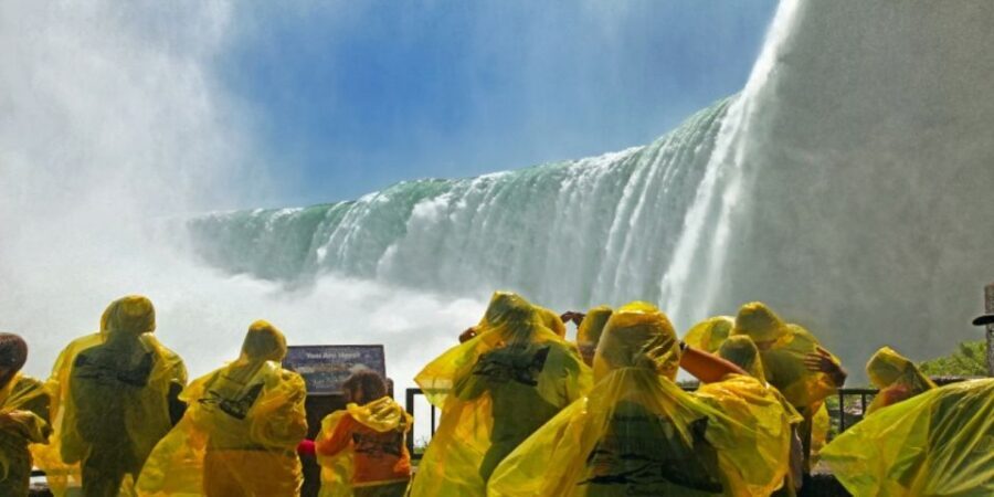 Niagara Falls Tour: Skylon, Journey Behind Falls & Boat Ride - Hornblower Cruise on Niagara Gorge: The Mist Factor Gets Real