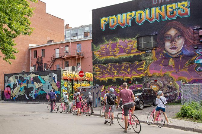 Non Touristy Pink Bike Tour by Spade & Palacio - When to book during your Montreal trip