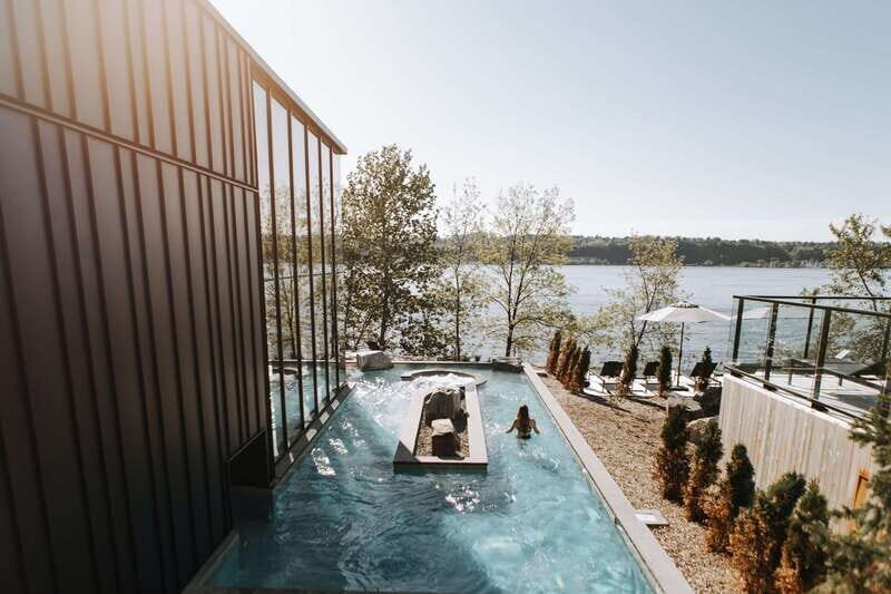 Old Quebec: Nordic Spa Thermal Experience - Strøm Nordic Spa Old Québec: walkable from Old Town and the cruise dock