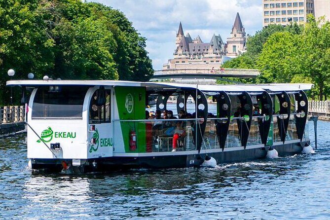 Ottawa Boat Cruise - Rideau Canal Cruise - Comfort, Quiet, and What’s On Board