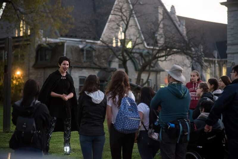 Ottawa: Haunted Night Walking Tour - The Haunted High School and the Theme of Unsolved Mysteries