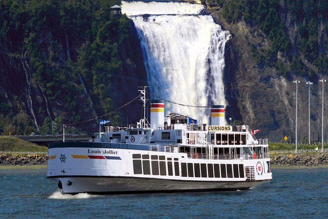 Quebec City Guided Sightseeing Cruise - Montmorency Falls: Dramatic Views, Distance Included