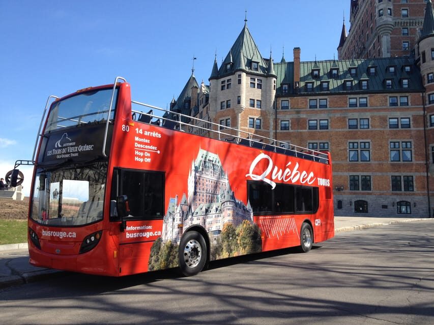 Quebec City: Hop-on Hop-off Open-Top Double Decker Bus Tour - Key Points You’ll Actually Use